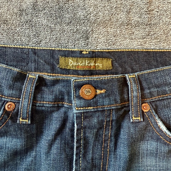 David Kahn Dark Blue Denim Skirt Size 28 - Picture 4 of 7